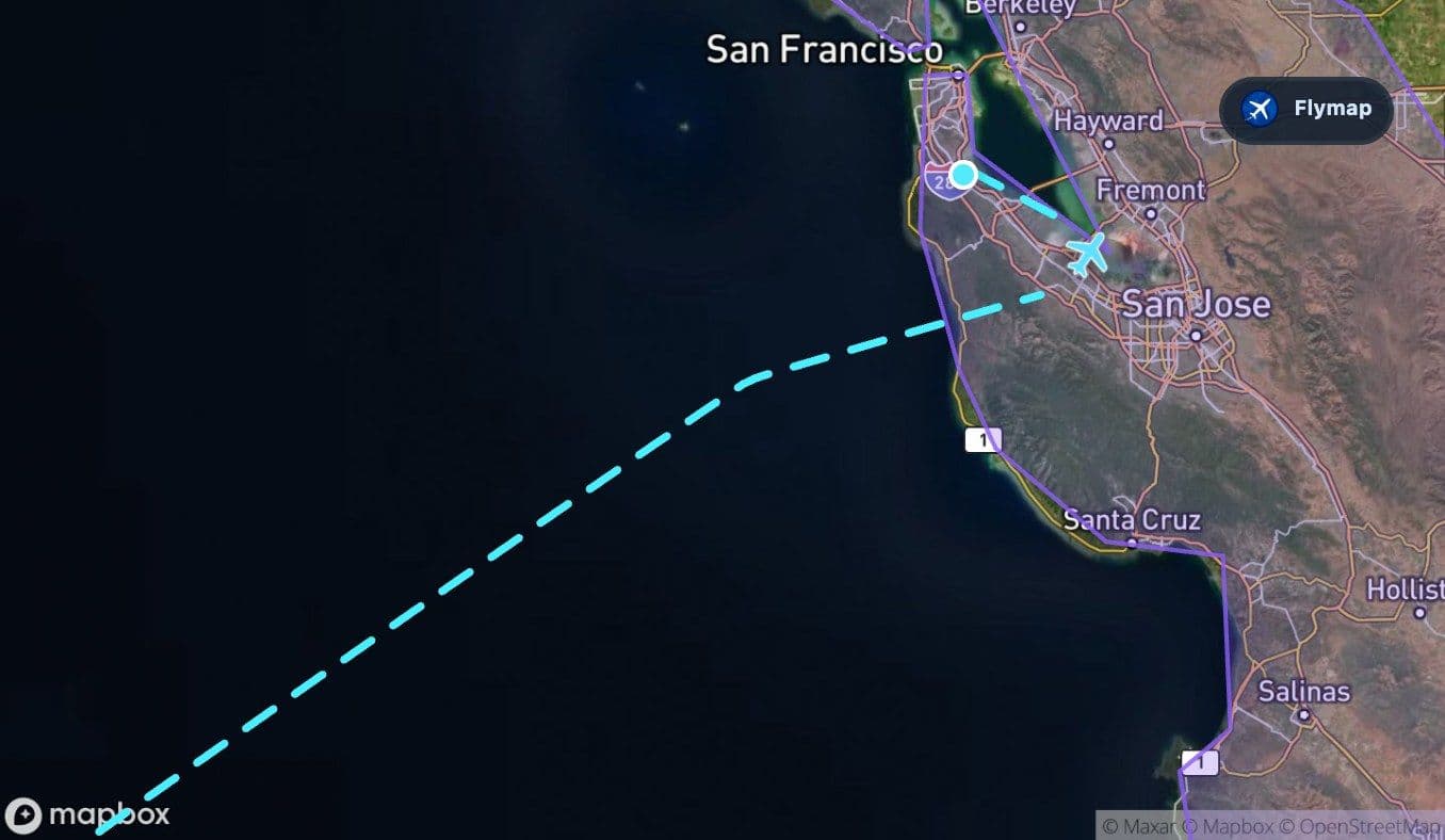 Map showing the Pacific Coast Ranges near the approach to San Francisco